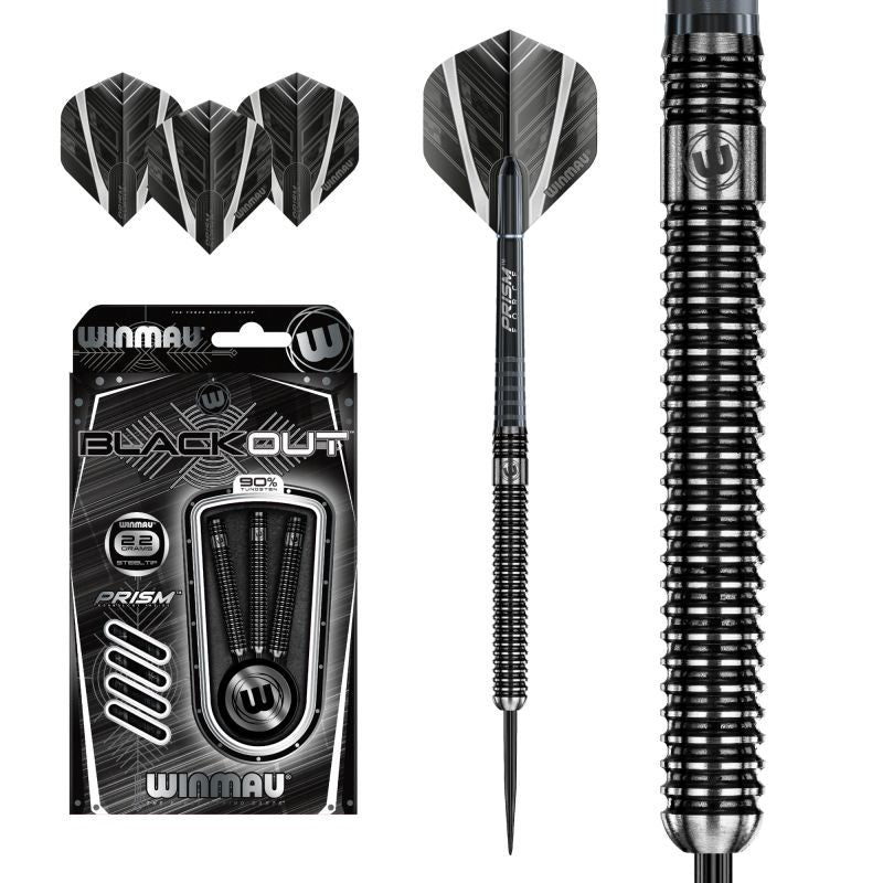 Winmau Steeldart Blackout