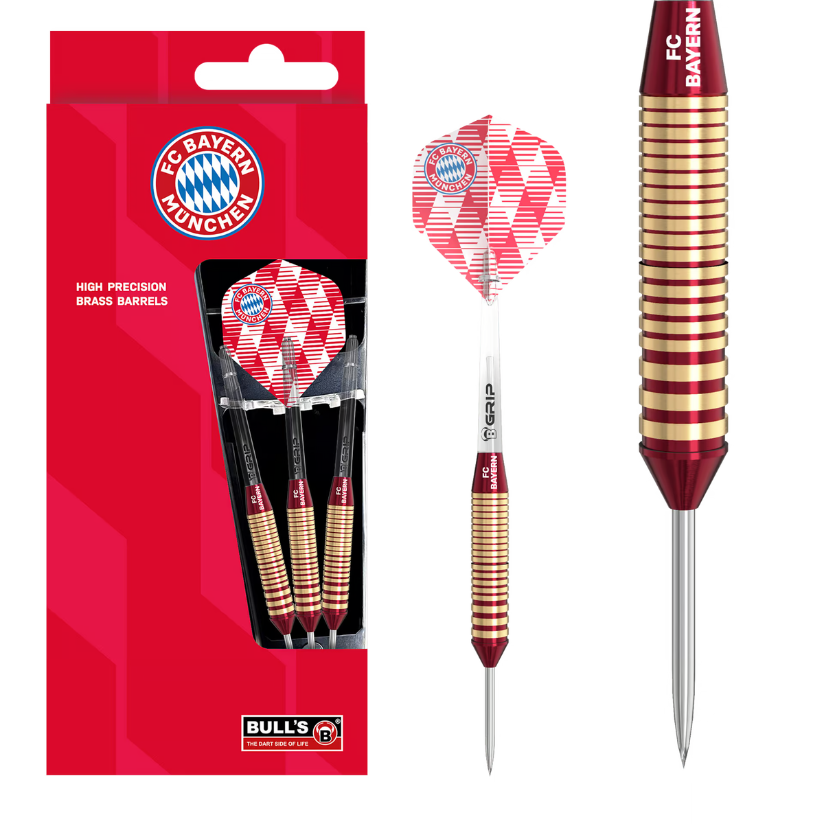 FC Bayern München Brass Steeldart