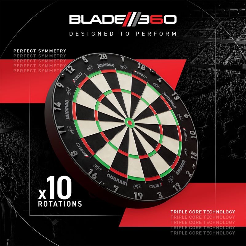Winmau Dartboard Blade 6 360°